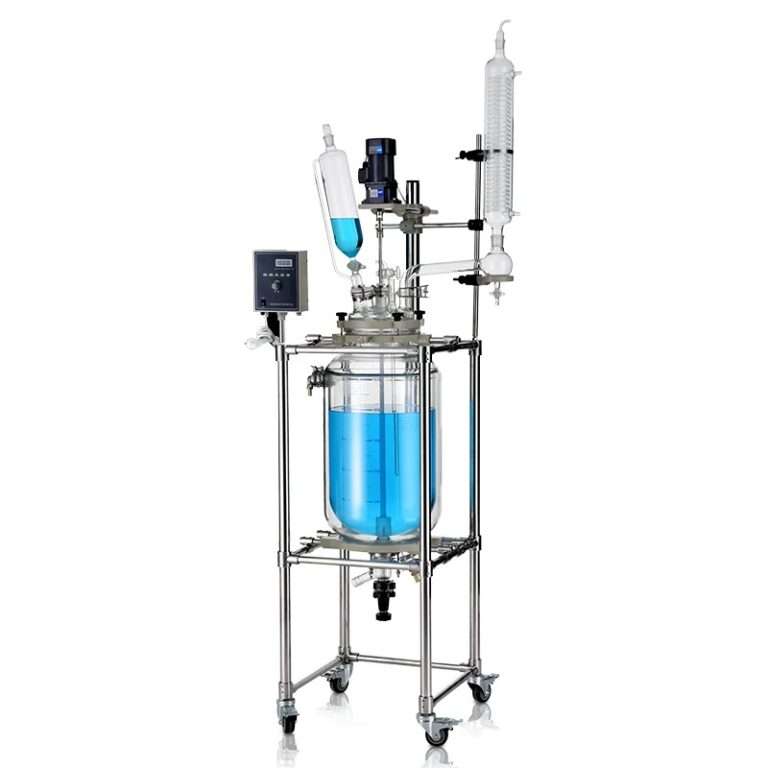 How To Configure Supporting Equipment To Use Jacketed Glass Reactor