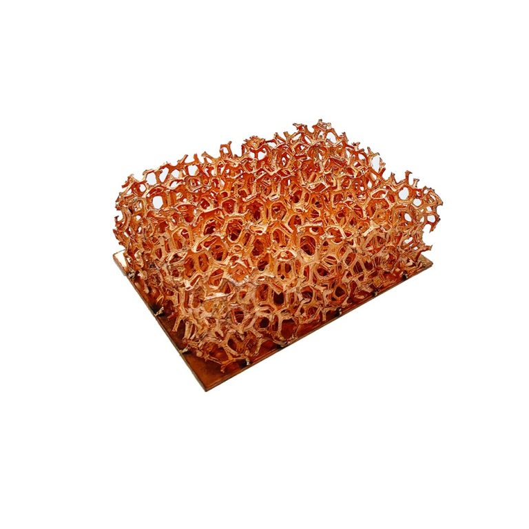 Big Pore Size Copper Foam Cu Metal Foam For Laboratory Research