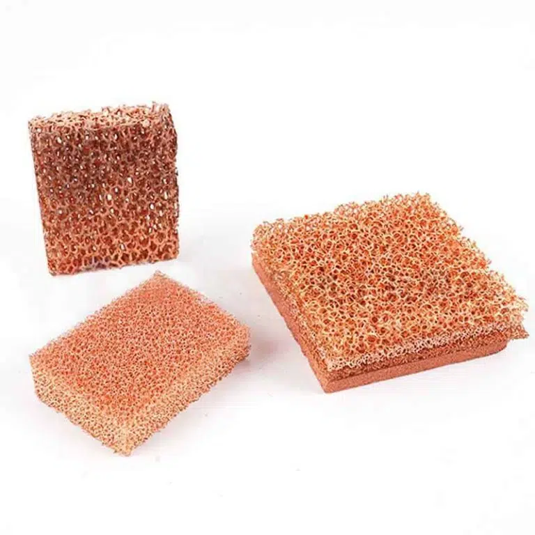 10PPI-130 PPI Copper Foam Aperture Can be Customized Cu Metal Foam
