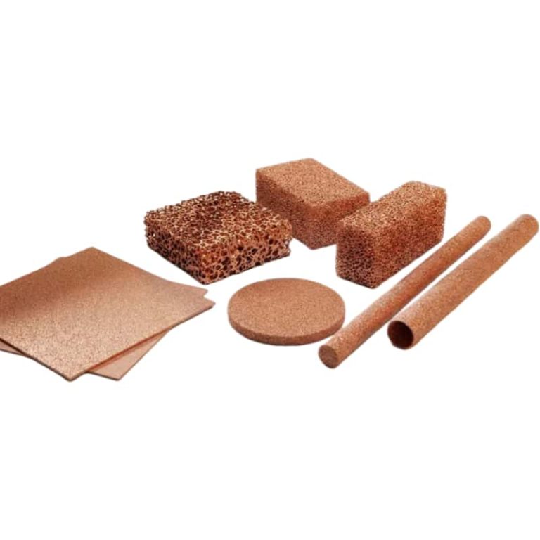 Cu Foam Copper Metal Foam Shape can be customized