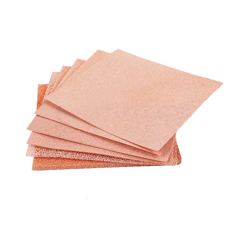 80um to 25mm Thickness Copper Cu Metal Foam