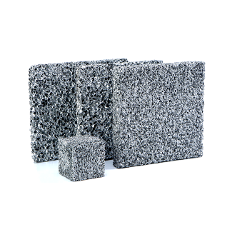 Custom Size Al Metal Foam Closed Cell Aluminum Foam Material