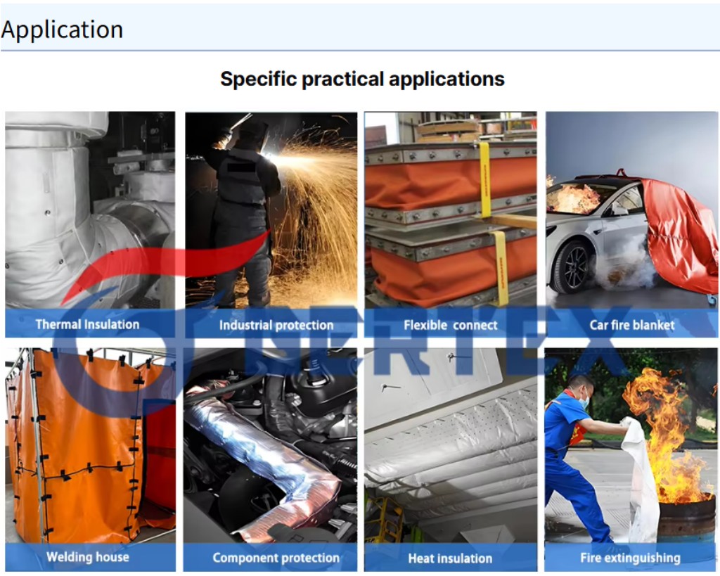 Silica-alumina Needled Blanket High-temperature Alumina Silicate Roll Felt 1