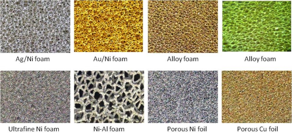 In Stock Nickel Chrome Alloy Foam Ni Cr Alloy Foam Electrode Metal Foam Sheet 1