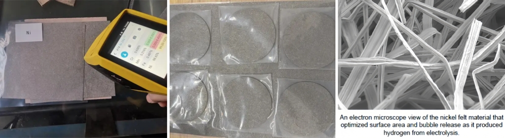 Customizable Size Pure Nickel Felt High Temperature Resistant Nickel Sintered Fiber Felt 1