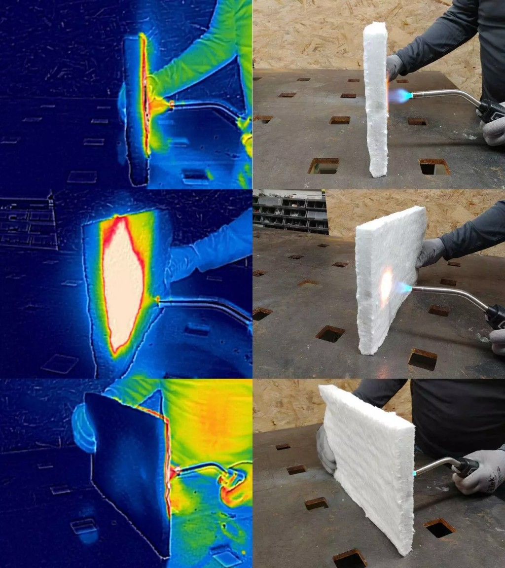 Silica-alumina Needled Blanket High-temperature Alumina Silicate Roll Felt 2