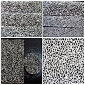 What is the high temperature resistance of nickel foam? 1