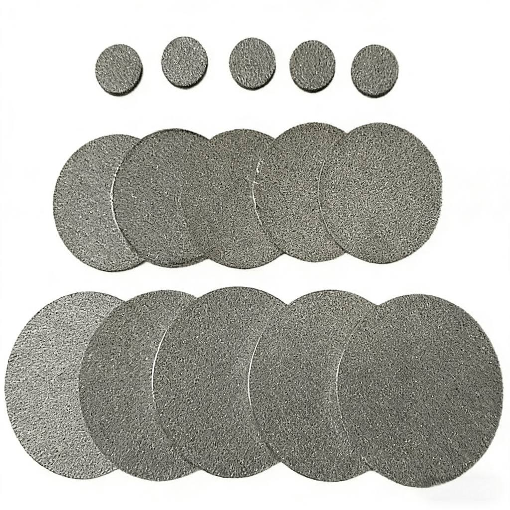 Customizable Size Titanium Foam Ti Metal Electrode Foam 1