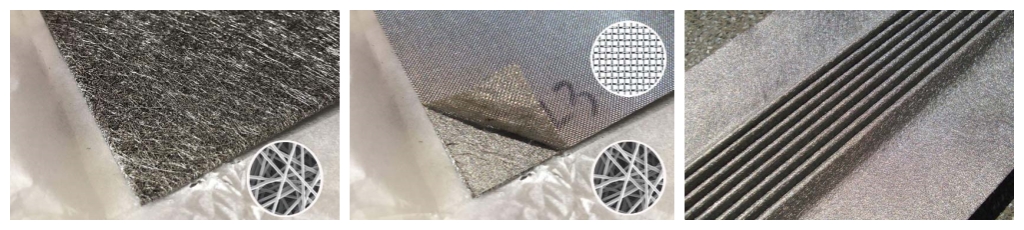 The Melt Filter Element/Stainless Steel Filter/SS Filter are Made of Sintered Stainless Steel Fiber Felt Melt Filter 3