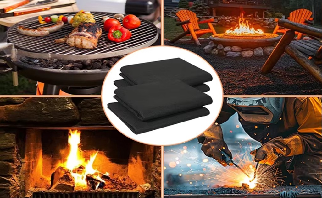 Pre Oxidized Fiber - Puncture Resistant High-Temperature Resilient Fire Retardant Thermal Insulation Needle-Punched Felt 2