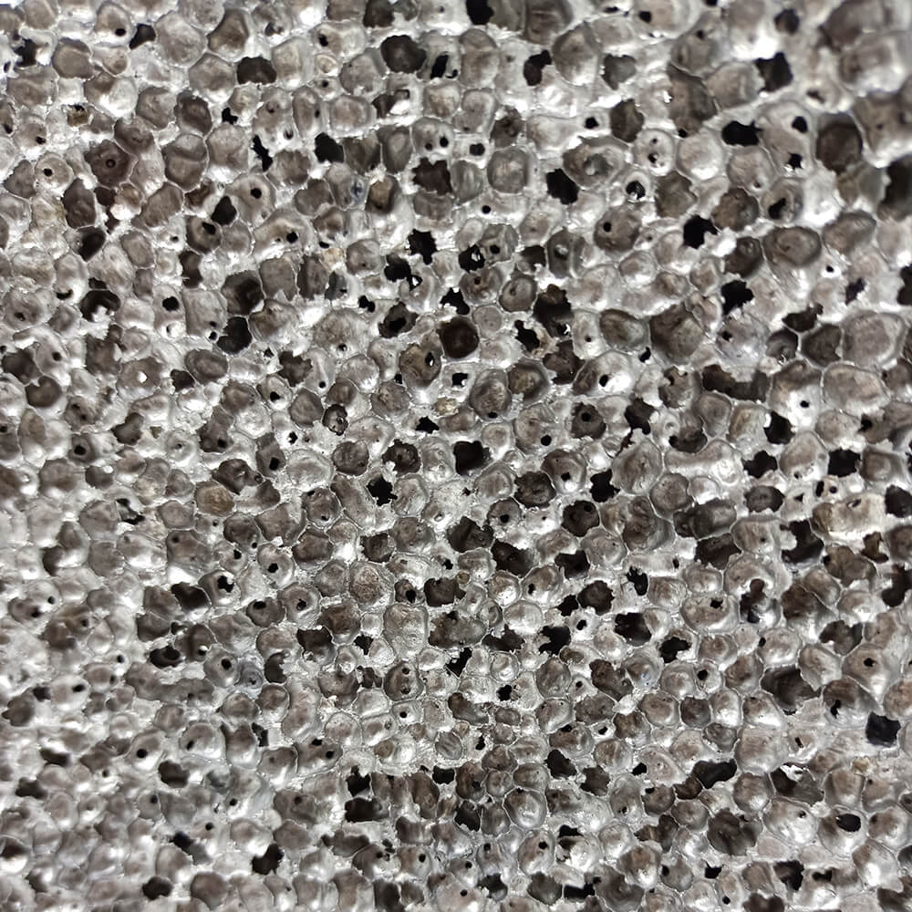 Oqitop Engineers Customized 3D Open Cell Aluminum Foam For US laboratories 3
