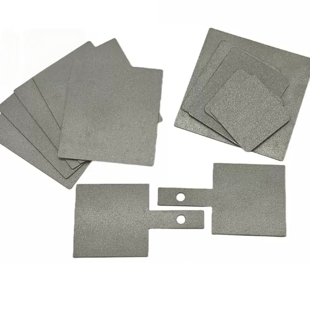 Customizable Size Titanium Foam Ti Metal Electrode Foam 2