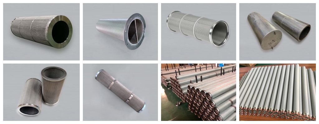 The Melt Filter Element/Stainless Steel Filter/SS Filter are Made of Sintered Stainless Steel Fiber Felt Melt Filter 4