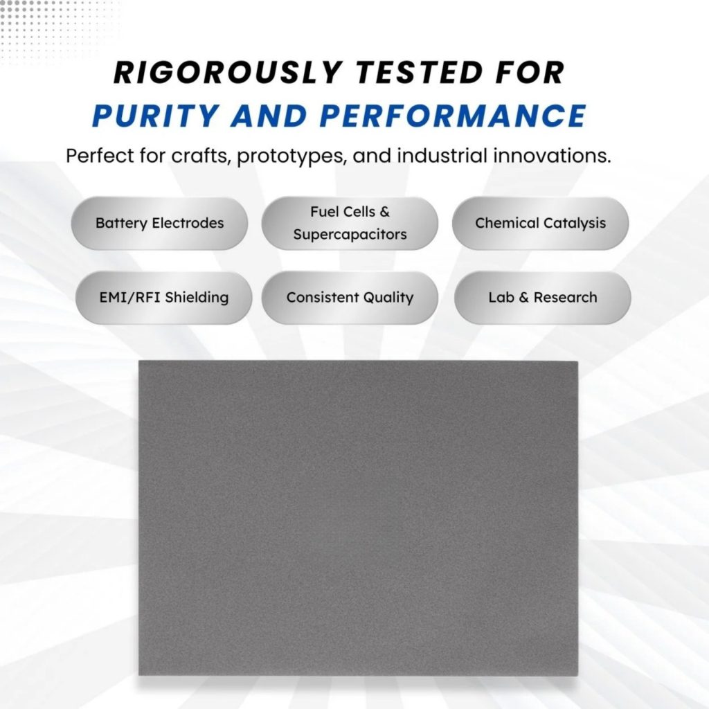 Lab-Grade Nickel Foam - Free Laser Cutting Service 13