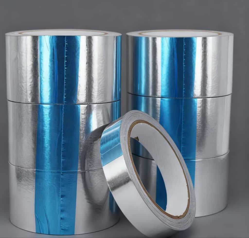 High-Temperature Aluminum Foil Tape Aging-Resistant Backing Aluminum Foil Tape 1
