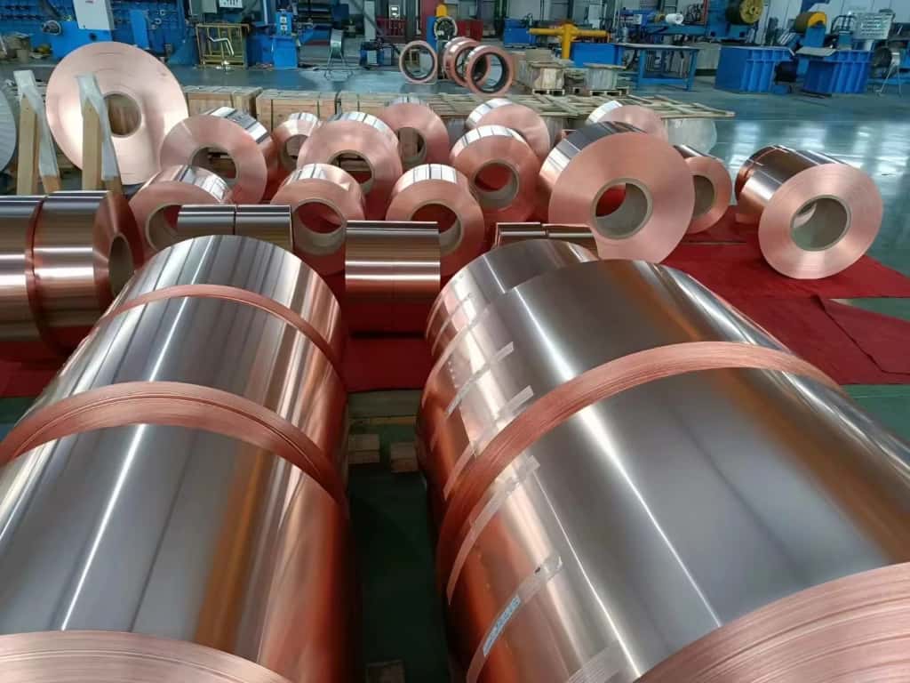 High Conductivity Cu Foil and Thermal Properties Purple Copper Foil 2