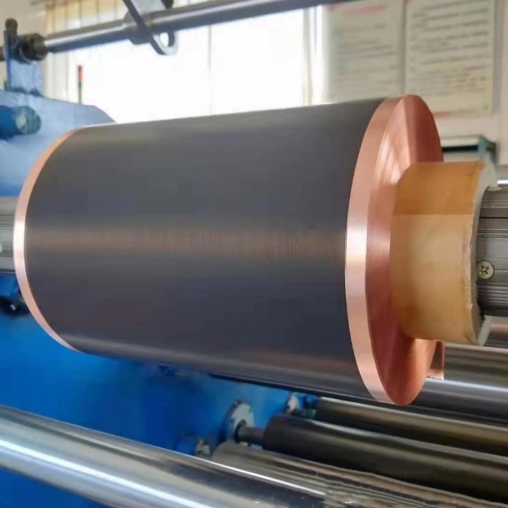 High Conductive Carbon Coated Copper Foil Cu Metal Foil for lithium ion Battery Substrate 2