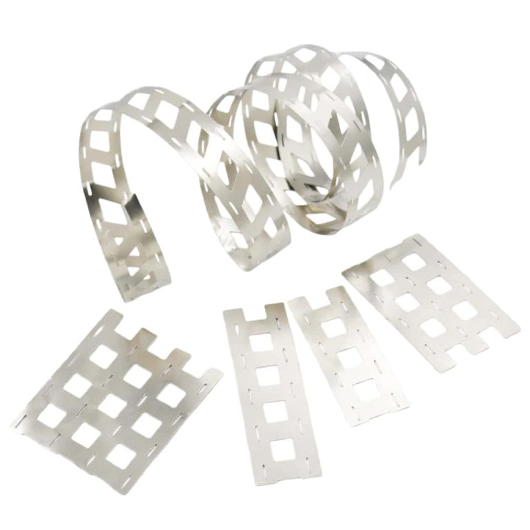 0.3mm Tira de Níquel Puro Hojas de Níquel Tira Fácil de Soldar Pestañas de Soldadura con Hoyuelo para la Conexión de la Batería