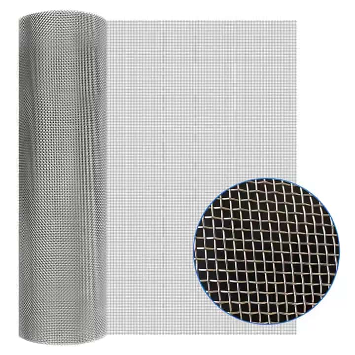 Aluminum Metal Mesh Al Diagonal Mesh Aluminum Electrode For Lithium Batteries
