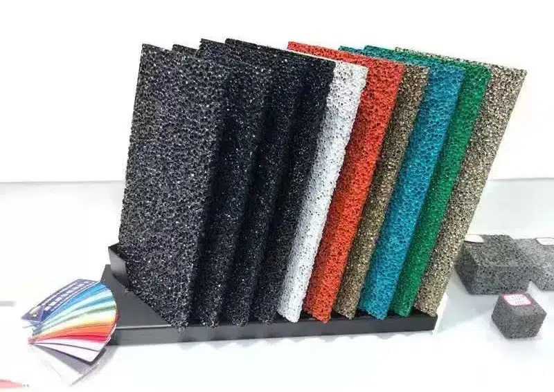 Colorful Through-Hole Translucent Aluminum Foam Panel for Decorative Wall Cladding 10