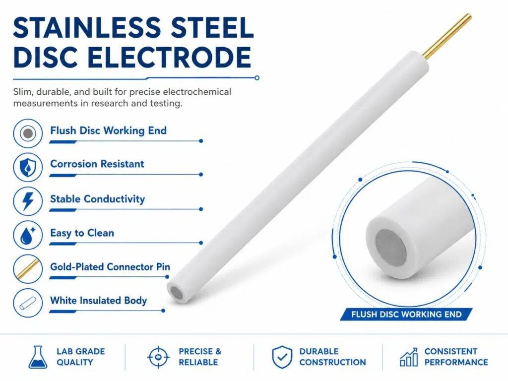Custom Stainless Steel Disc Electrode – Diameter, Thickness & Surface Finish Tailor‑Made 9