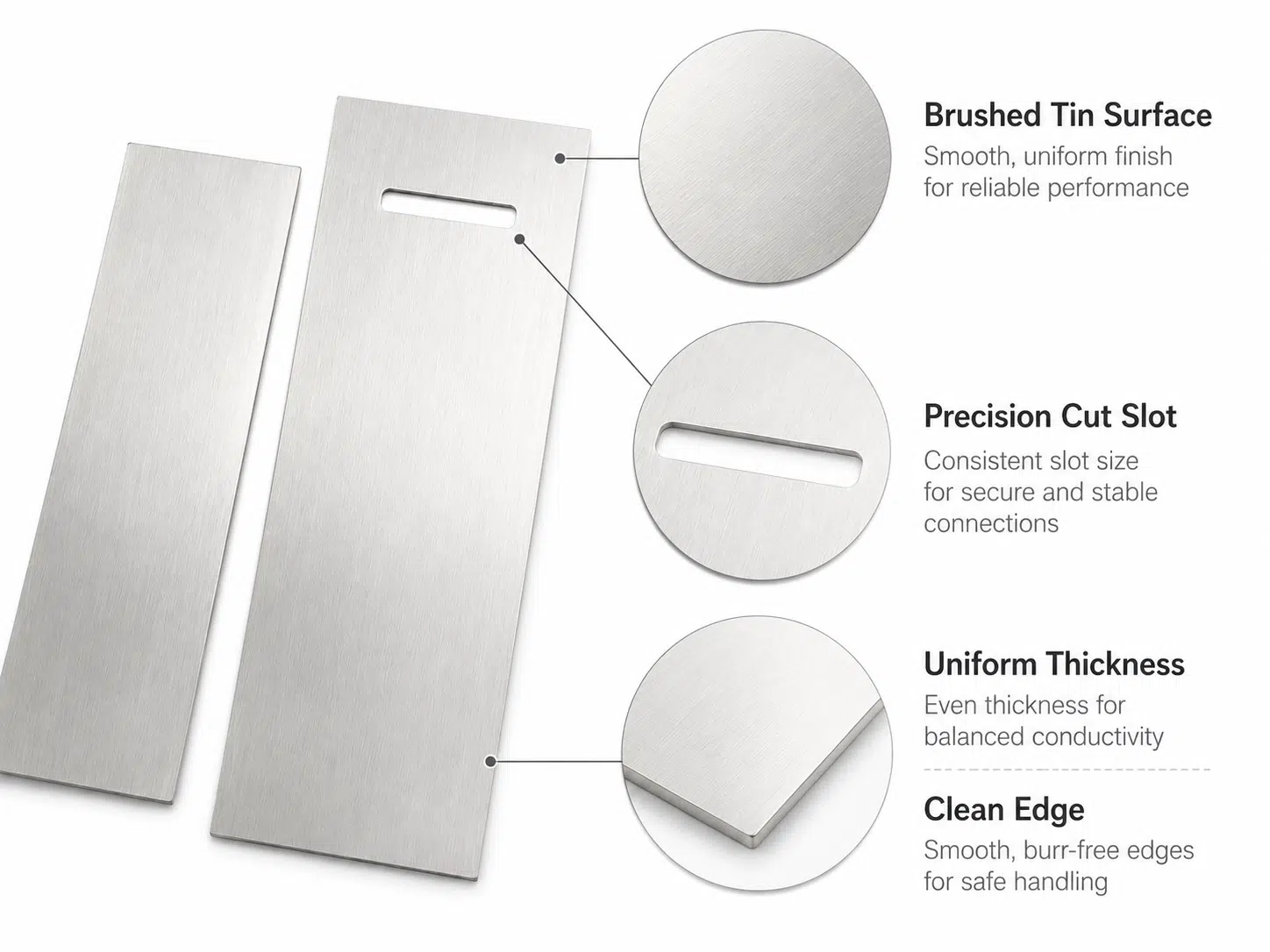 Precision Tin (Sn) Sheet Electrodes – Custom High-Purity Solutions for Electroplating and Energy Storage 9