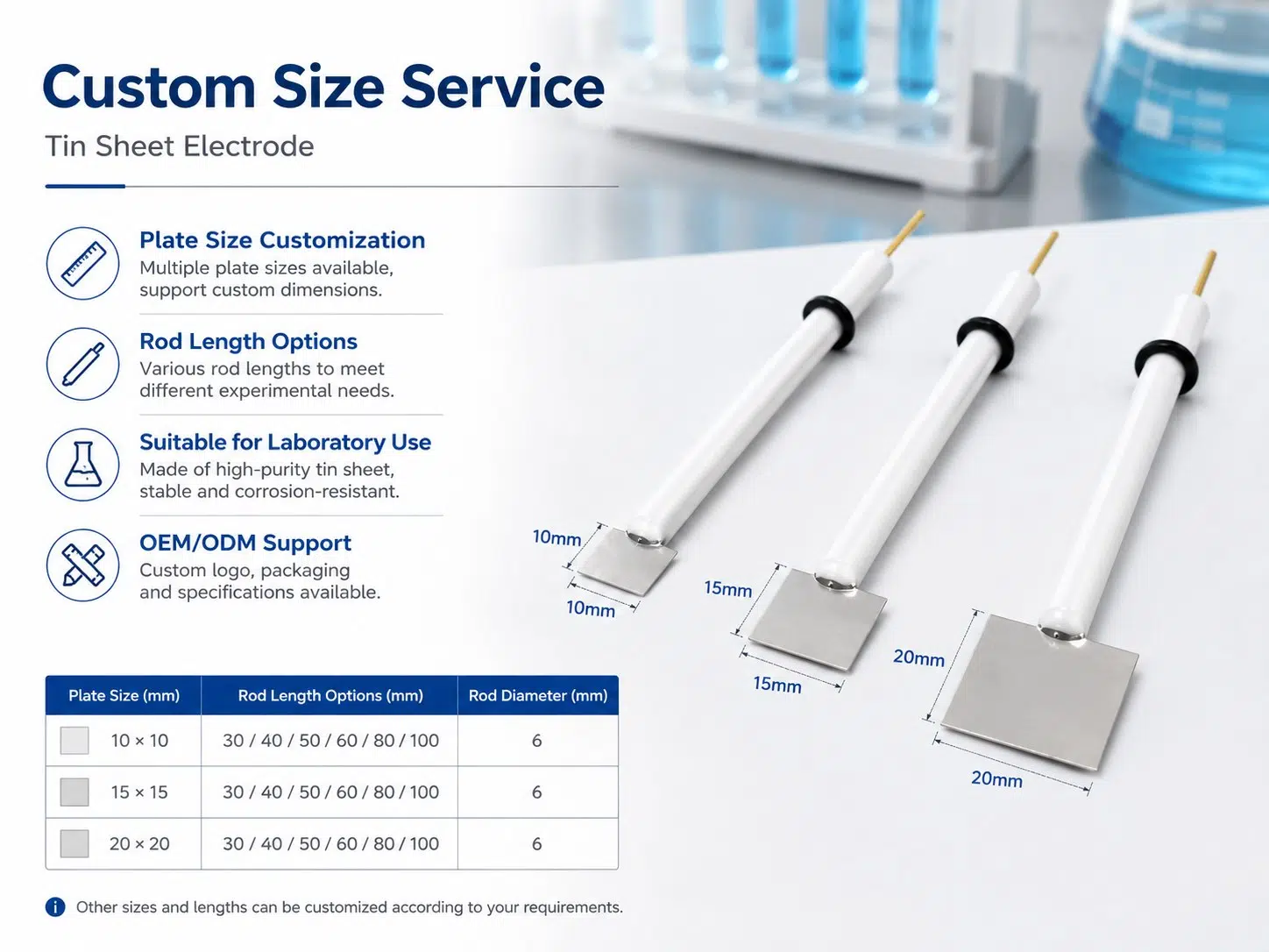 99.99% High-Purity Tin (Sn) Sheet Electrodes | Customizable Precision Sn Anodes for Battery R&D, Electroplating, and Electrochemical Sensors 9