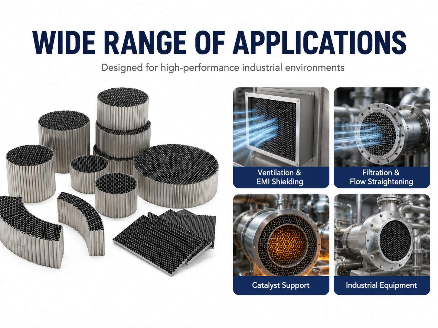 Custom Stainless Steel Honeycomb Core & Panels for High-Strength, High-Temperature Applications 1