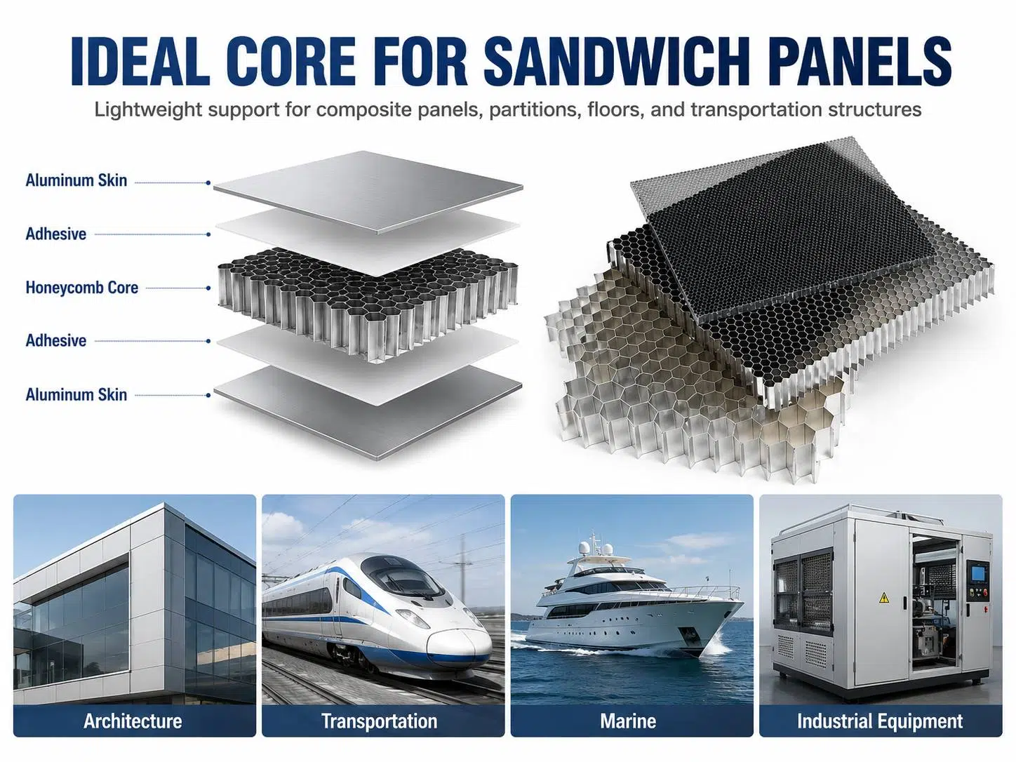 Custom Aluminum Honeycomb Core & Panels | Lightweight Structural Solutions 1
