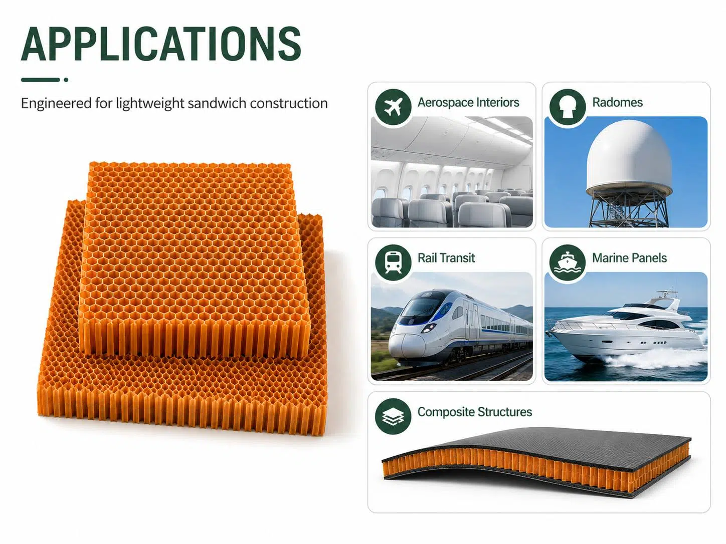 High-Performance Aramid Honeycomb Core: Lightweight Structural Solution for Aerospace, Marine & Industrial Applications 2