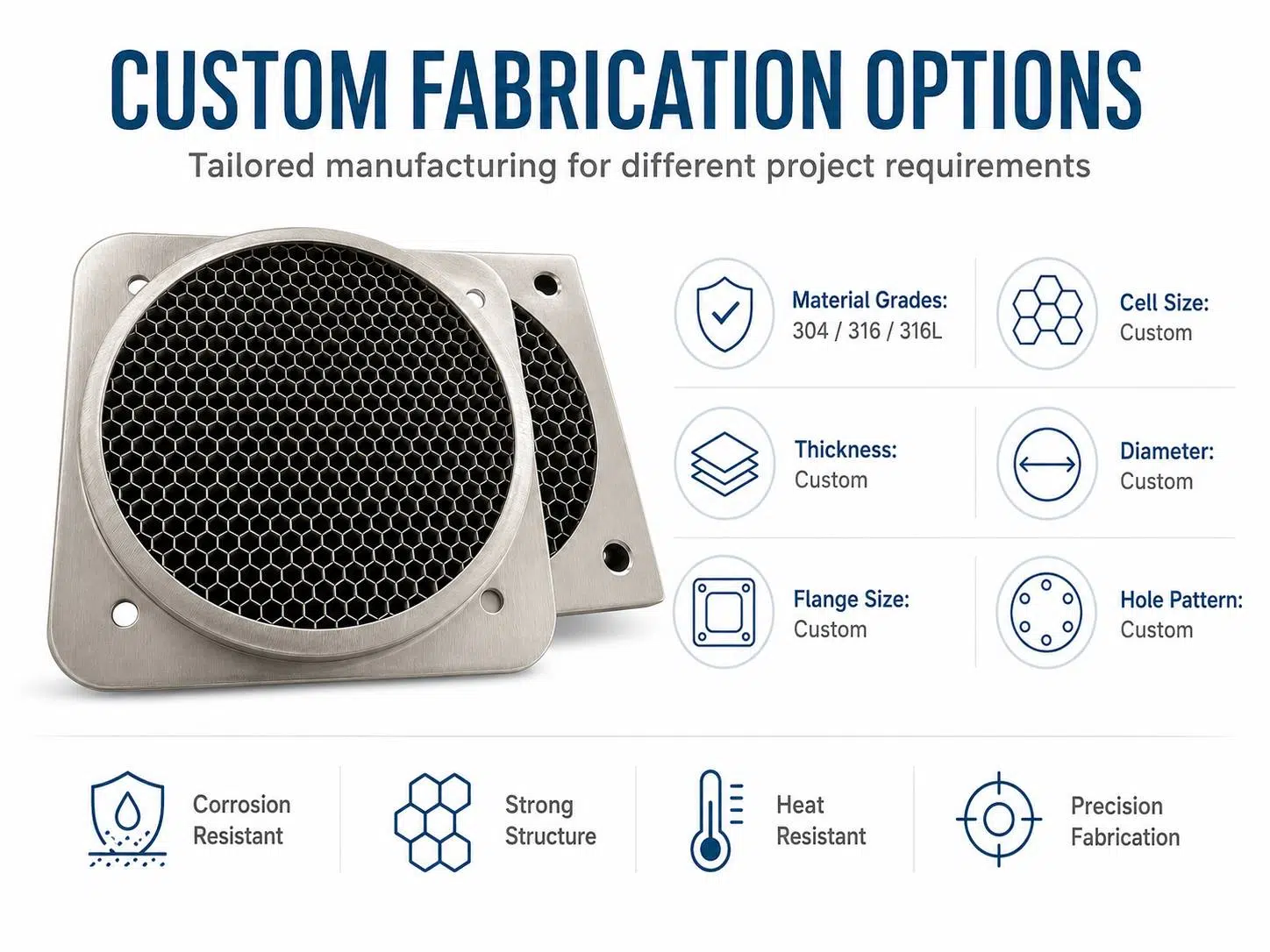 High-Strength Stainless Steel Honeycomb Core for Structural & High-Temperature Applications 3