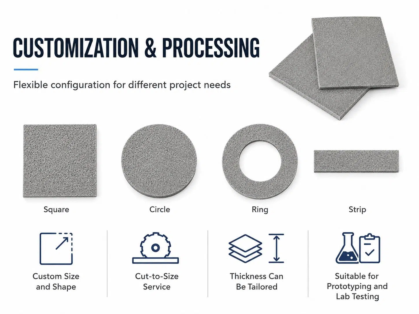 High Purity Zinc Foam – Open‑Cell Metal Foam for Batteries, Electrodes & Catalysts 11