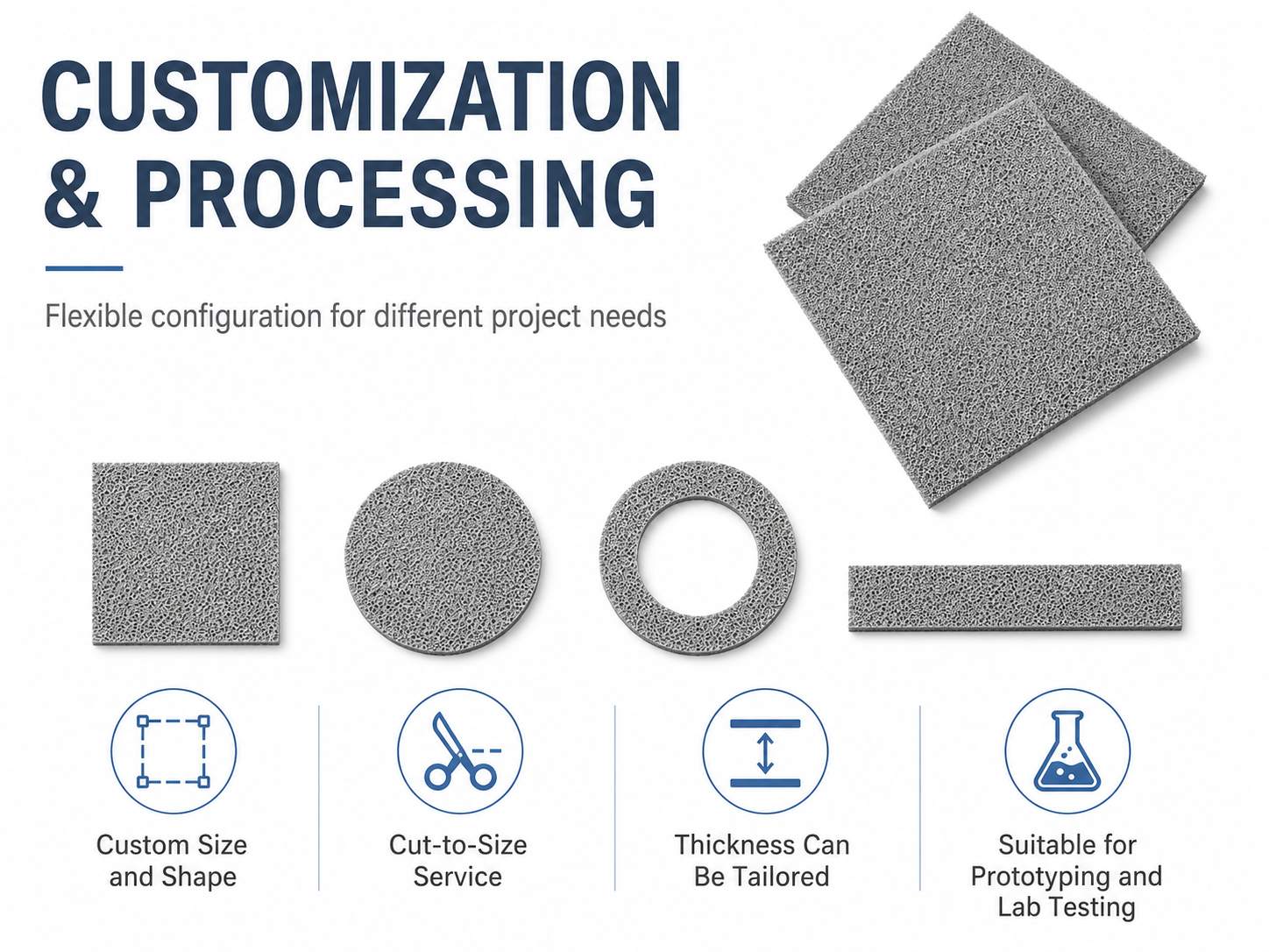 High Purity Zinc Foam – Open‑Cell Zinc Metal Foam for Battery Anodes, Electrodes & Catalysts 11