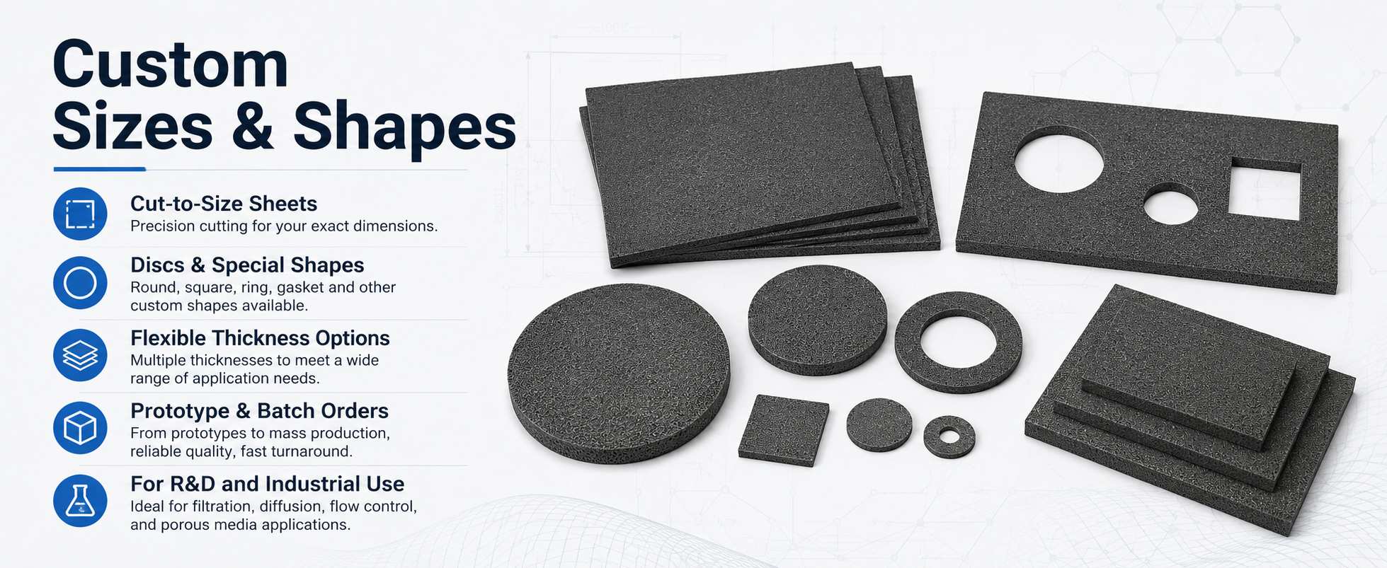 Nickel Stainless Steel Foam (Ni‑Cr‑Fe) for High‑Temperature Filters and Catalyst Supports 11