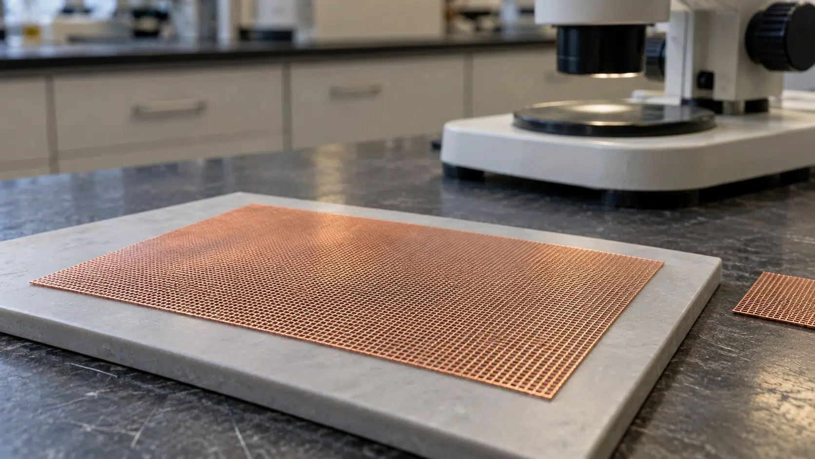 OQITOP Produces High-Precision Copper Mesh for Korea University’s Laboratory Filtration Research 1